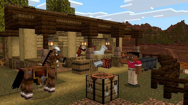 Minecraft añade 15 años después de su lanzamiento la posibilidad de fabricar sillas de montar